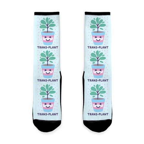 Trans Plant Socks